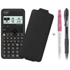 Máy Tính Casio FX-880BTG - Màu Đen + Bút Frixion Colors và G2 (Bút Giao Ngẫu Nhiên)