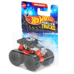 Đồ Chơi Mô Hình Siêu Xe Tải Quái Vật Monster Trucks Mini - Hot Wheels HFB96 - Bone Shaker