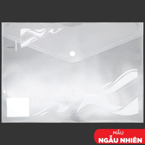 Bìa Nút A4 Trong Suốt - Thiên Long HCB2434 (Hoạt Tiết Bìa Giao Ngẫu Nhiên)