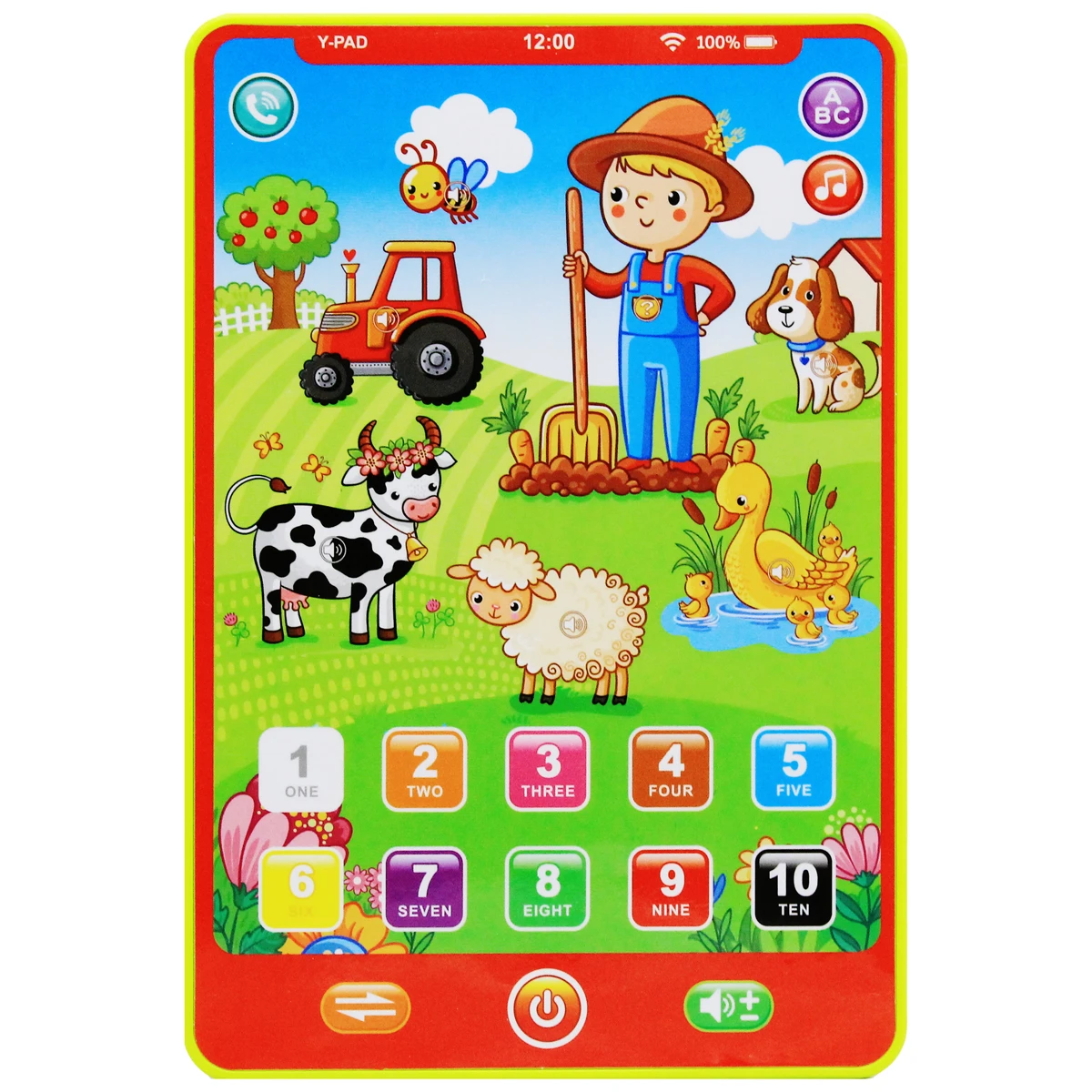 Máy Tính Bảng Thông Minh Mini - Bé Làm Quen Với Nông Trại - Firstar DK81323