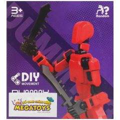 Đồ Chơi Lắp Ráp Mô Hình Robot Figure Dummy 13 Khớp Nối Linh Động - Hang Wing 688-52 - Mẫu 3