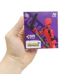 Đồ Chơi Lắp Ráp Mô Hình Robot Figure Dummy 13 Khớp Nối Linh Động - Hang Wing 688-52 - Mẫu 3