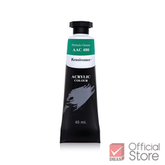 Màu nước acrylic dạng tuýp lớn 45ml Renaissance cao cấp vẽ được trên mọi chất liệu
