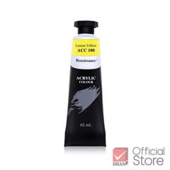 Màu nước acrylic dạng tuýp lớn 45ml Renaissance cao cấp vẽ được trên mọi chất liệu