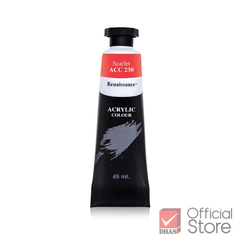 Màu nước acrylic dạng tuýp lớn 45ml Renaissance cao cấp vẽ được trên mọi chất liệu