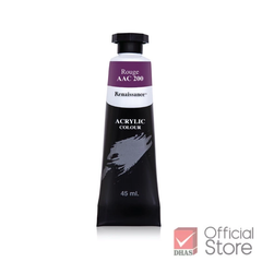 Màu nước acrylic dạng tuýp lớn 45ml Renaissance cao cấp vẽ được trên mọi chất liệu
