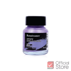 Lọ màu nước Acrylic, sơn acrylic 20ml Renaissance không trôi vẽ vải/đá/tường/ly sứ/tranh