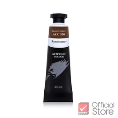 Màu nước acrylic dạng tuýp lớn 45ml Renaissance cao cấp vẽ được trên mọi chất liệu