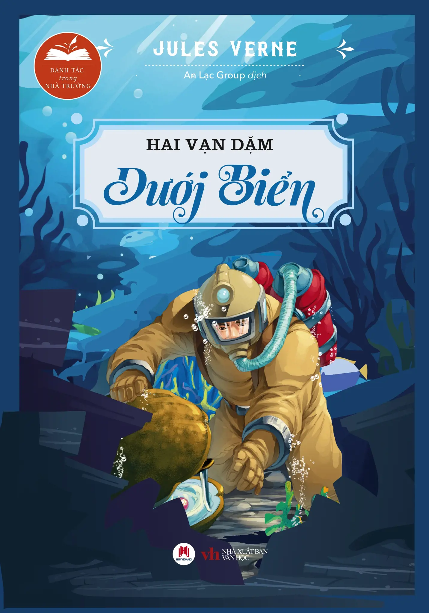 Danh Tác Trong Nhà Trường - Hai Vạn Dặm Dưới Biển (Tái Bản 2024)