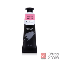 Màu nước acrylic dạng tuýp lớn 45ml Renaissance cao cấp vẽ được trên mọi chất liệu