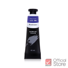 Màu nước acrylic dạng tuýp lớn 45ml Renaissance cao cấp vẽ được trên mọi chất liệu
