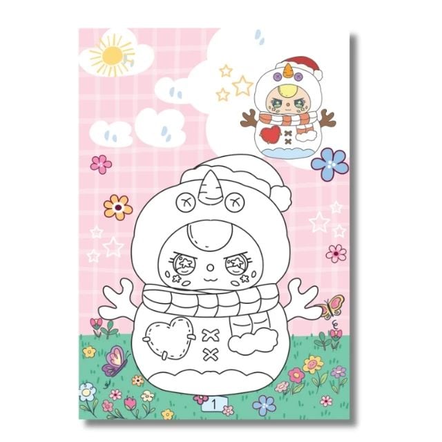 Baby Three Sách Tô Màu Giấc Mơ Cổ Tích