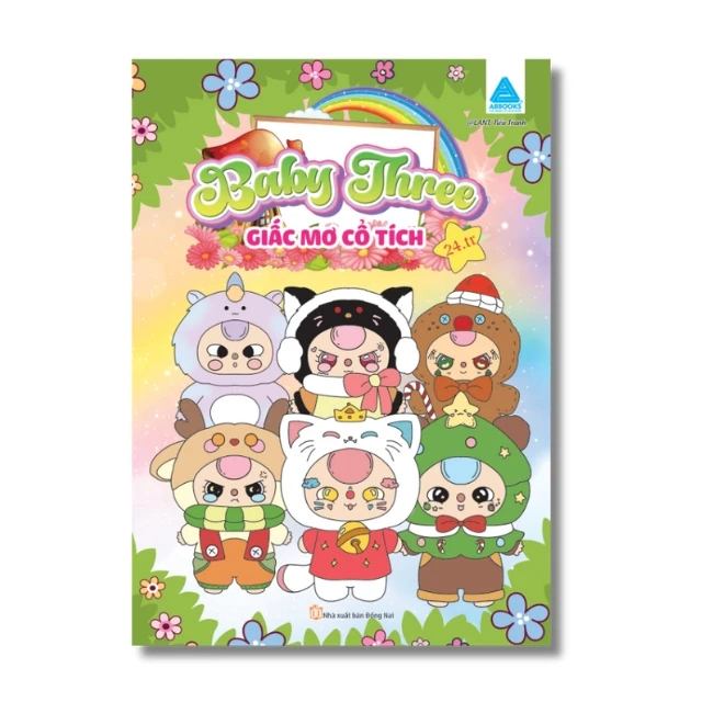 Sách Tô Màu Baby Three - Giấc Mơ Cổ Tích