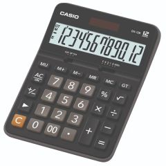 Máy Tính Văn Phòng Casio DX - 12B - BK - W-DC