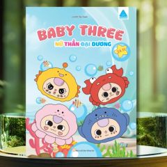 Baby Three Sách Tô Màu Nữ Thần Đại Dương