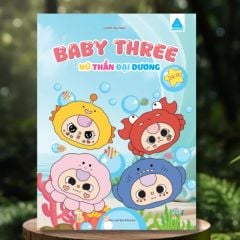 Baby Three Sách Tô Màu Nữ Thần Đại Dương