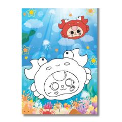 Baby Three Sách Tô Màu Nữ Thần Đại Dương
