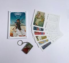Boxset White Numen Tarot (Bộ Bài + Sách Hướng Dẫn) - Tặng Kèm Bộ Quà All-In: Sổ Xé In Bìa Art Bài + Bộ Postcard In Hình Art Bài Kèm Lịch 2025 + Móc Khóa In Art Bài Random