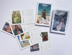 Boxset White Numen Tarot (Bộ Bài + Sách Hướng Dẫn) - Tặng Kèm Bộ Quà All-In: Sổ Xé In Bìa Art Bài + Bộ Postcard In Hình Art Bài Kèm Lịch 2025 + Móc Khóa In Art Bài Random