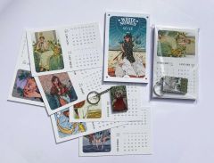 Boxset White Numen Tarot (Bộ Bài + Sách Hướng Dẫn) - Tặng Kèm Bộ Quà All-In: Sổ Xé In Bìa Art Bài + Bộ Postcard In Hình Art Bài Kèm Lịch 2025 + Móc Khóa In Art Bài Random