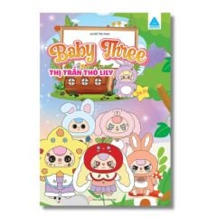 Baby Three Sách Tô Màu Thị Trấn Thỏ Lily