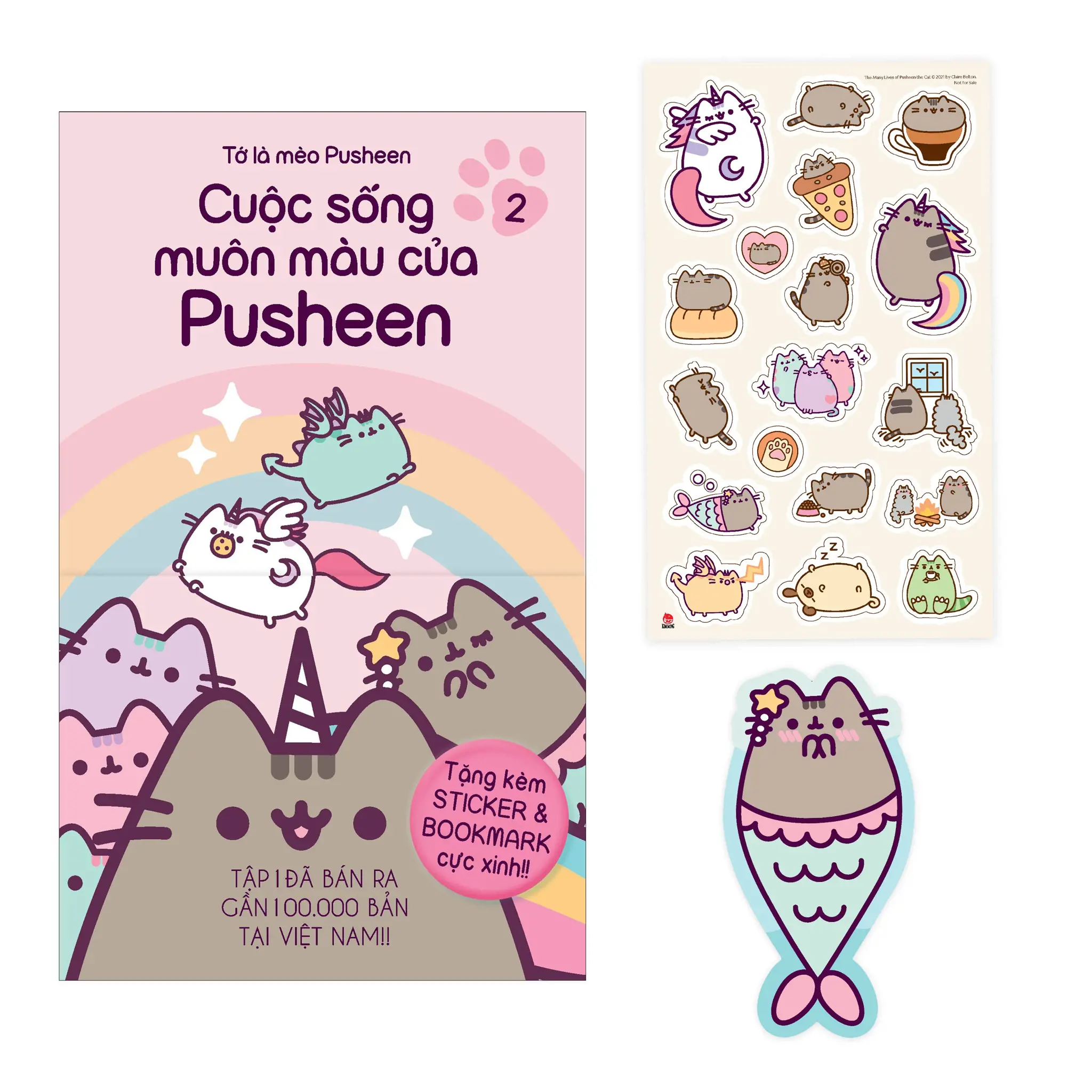 Tớ Là Mèo Pusheen - Tập 2 - Cuộc Sống Muôn Màu Của Pusheen