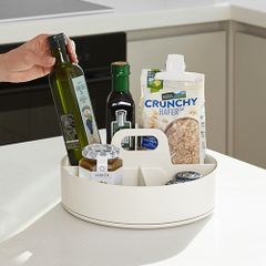 Đồ Để Vật Dụng Xoay Tròn LITEM Hàn Quốc Nhiều Ngăn Đa Năng