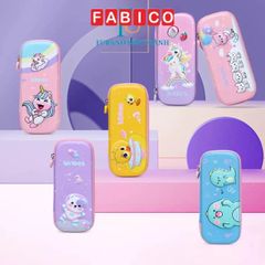 Hộp Đựng bút Binbes cho bé gái 3D in nỗi, hộp đựng bút Búp Bê, hình unicorn nhiều mẫu dễ thương