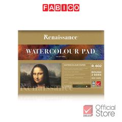 Tập 10 Giấy Vẽ Renaissance, Vẽ Phác Thảo, Vẽ Màu Chì, Màu Nước R602 300gr Khổ 27.5x37.5cm