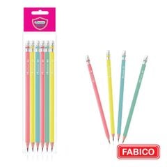 Bộ 6 cây bút chì HB MSTA màu pastel