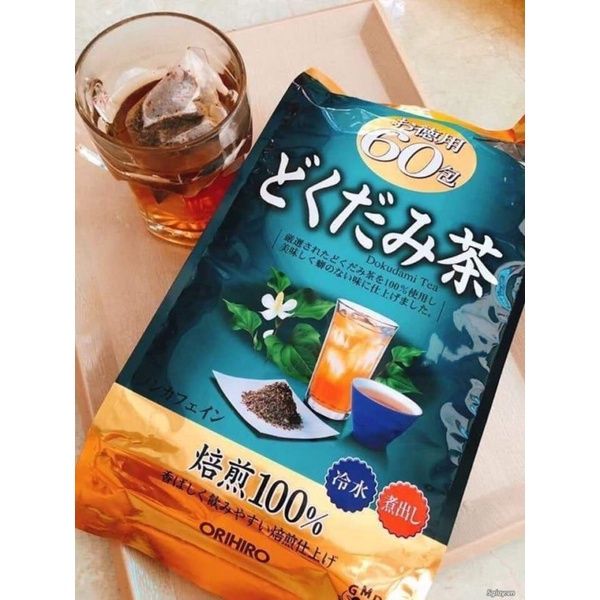 Trà diếp cá Orihiro Dokudami 60 túi lọc Nhật Bản