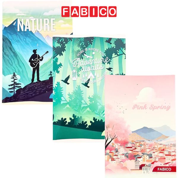 Tập Sinh Viên Elephant 120 Trang 4 Dòng Kẻ 70GSM Vở Giấy White Bond