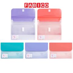 Bìa File Elephant 4 Ngăn A4 File Slide File Idea U04 Lưu Trữ Giấy Tờ