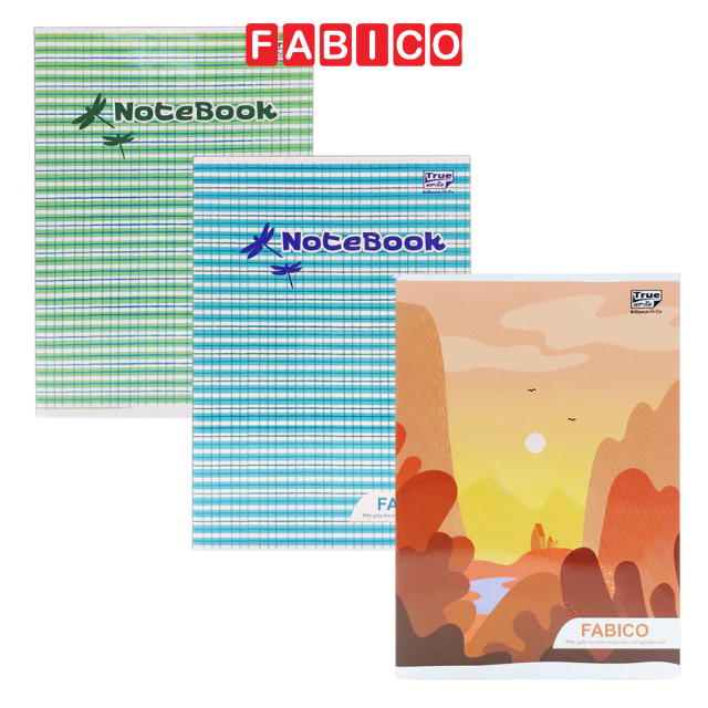 Lốc 5 Cuốn Tập Vở Sinh Viên 200 Trang 1 Dòng Kẻ Giấy 80gsm Truewrite white