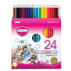 Bộ Bút Chì Màu Nước Master Art WaterColour Pencils Bộ Vẽ Chì Gốc Nước Chất Lượng Cao