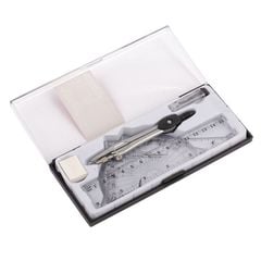 Bộ 5 Món Compa Học Sinh Master Art, Thước Đo Làm Toán F713