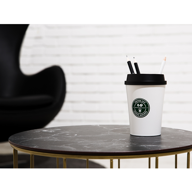Cốc coffee đựng bút dễ thương