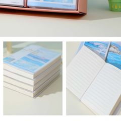 Sổ Dán Gáy A4/A5/A7/B5 Kẻ Ngang Depai - Sổ Ghi Chép Văn Phòng 240 Trang