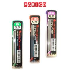 Ruột chì bấm 0.5, ngòi chì kim, ruột bút chì B/HB/2B/2mm ống 15 ngòi