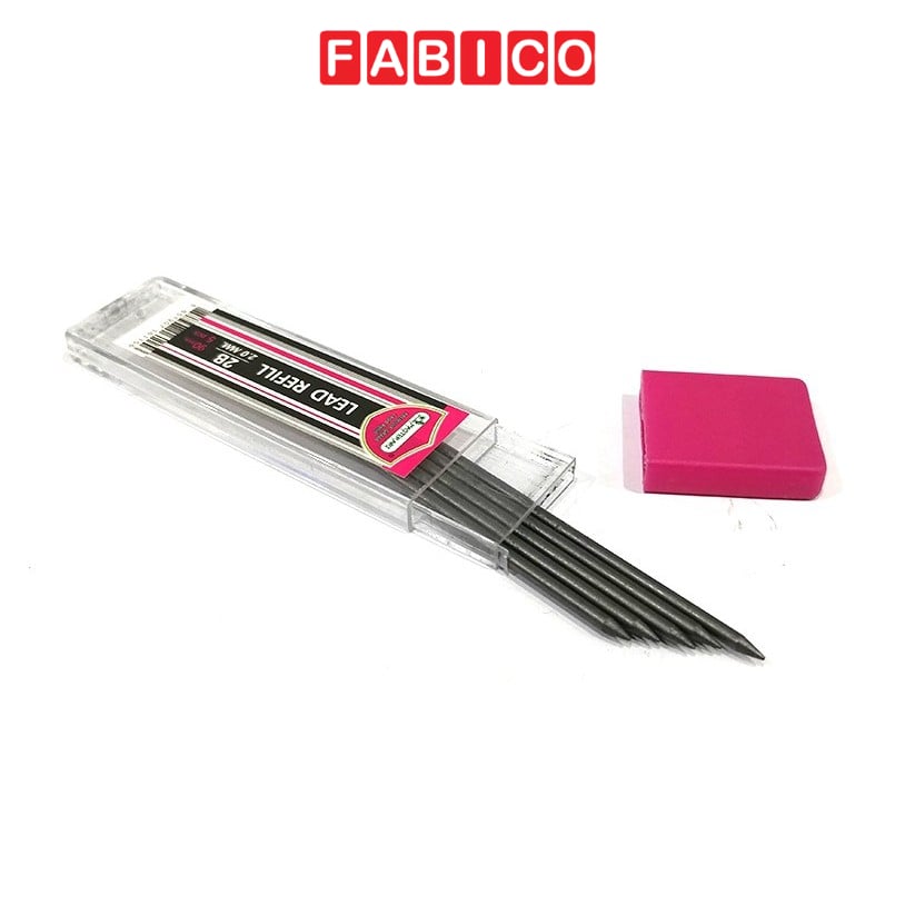 Ruột bút chì bấm 2.0MM cỡ 2B thương hiệu MASTER ART Thái Lan