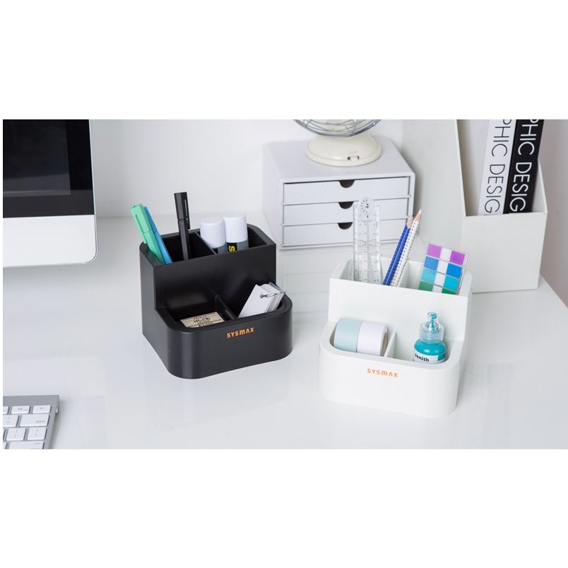 Đồ Cắm Bút Litem, Đựng Đồ Dùng Học Tập, Đồ Cá Nhân Hiệu Sysmax Đa Năng Hàn Quốc
