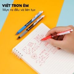 Combo 5 Cây Bút Bi Thiên Long TL- 095 Nét Mảnh Ngòi 0.5mm