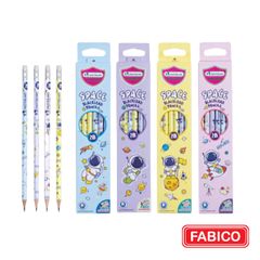 Hộp 12 Bút Chì 2B MasterArt, Bút Chì Gỗ Fancy No.3 Space