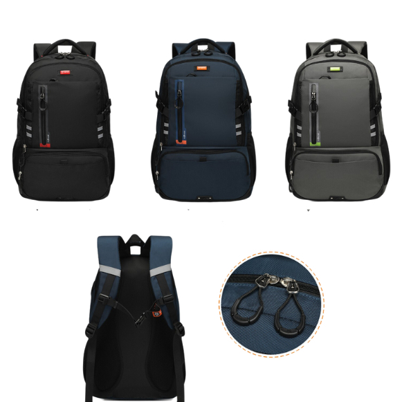 Ba Lô Thời Trang Nam AOPUSEN APS-10025 Chống Nước Nhiều Ngăn Khoang Chứa Lớn Siêu nhẹ