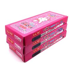 Combo 5 Cây Bút Viết Mực Gel DA P&T Ttoru 0.4mm Mực Tím/Xanh/Đỏ/Đen