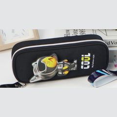 Hộp Đựng Bút Vải Hình Mèo Máy Vải Mềm Nhẹ Tay