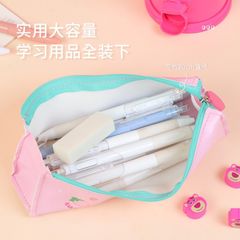 Hộp Đựng Bút PU Chống Nước Họa Tiết Disney Siêu Dễ Thương Cho Bé