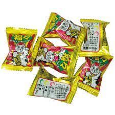 Tết 2024 - Kẹo Mèo May Mắn Vị Trái Cây Kikko Fukufu Omikuji Nhật Bản 70g*60 cái