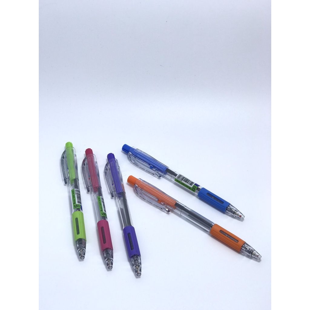 Bút viết bi QTM 0.7mm HITZ Mực Xanh/đỏ/đen