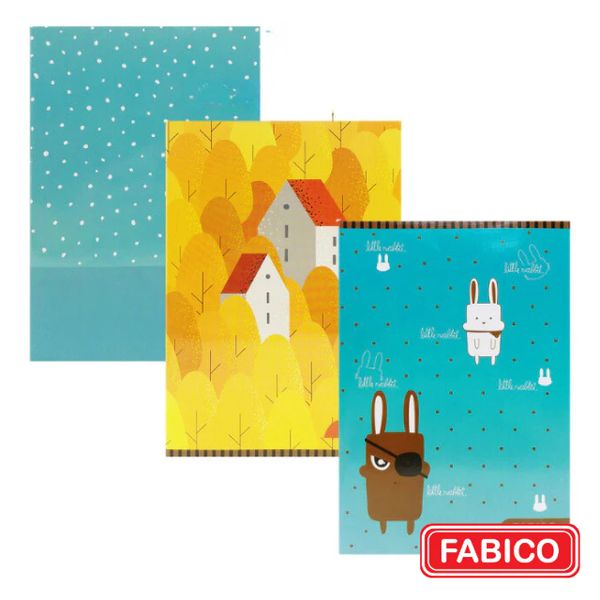 Lốc 5 Cuốn Tập Vở Sinh Viên Elephant 4 Dòng Kẻ 200 Trang Giấy 70gsm white bond